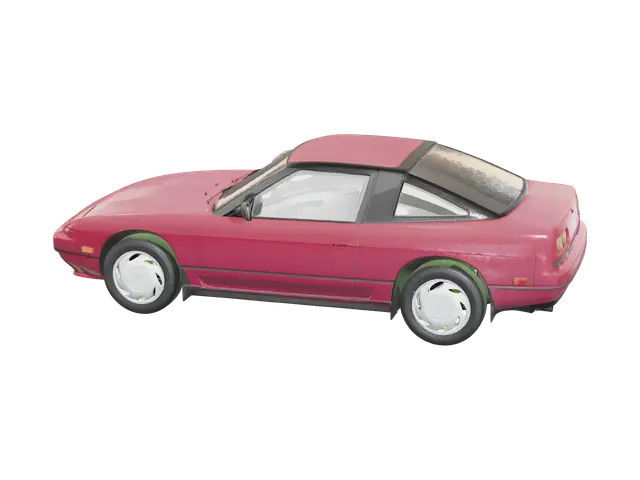 240Sx - Note 3D-model, gegenereerd door AI