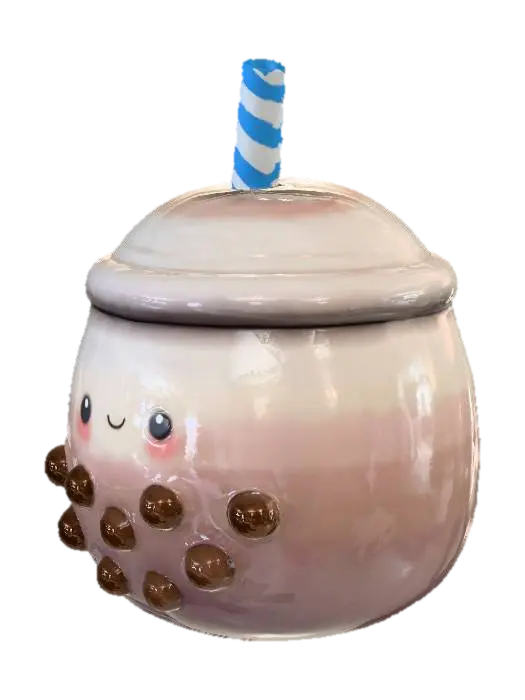 Bubble Drink Delight 3D model, vytvořený pomocí AI