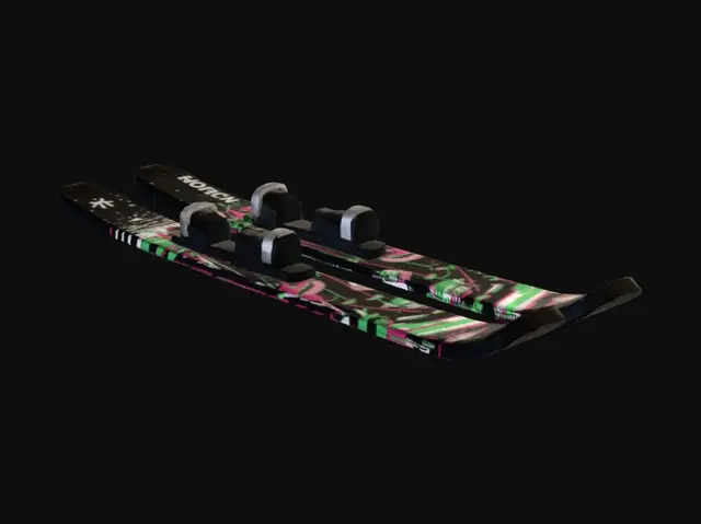 3D model for Faction Skiis