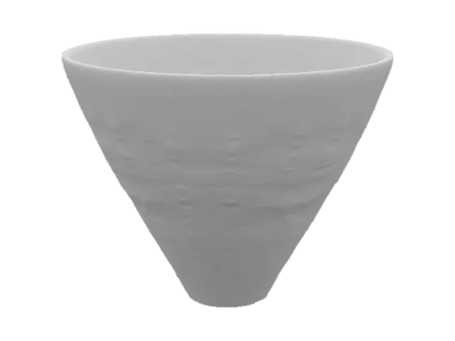 3D model for Cerulean Splatter Vase