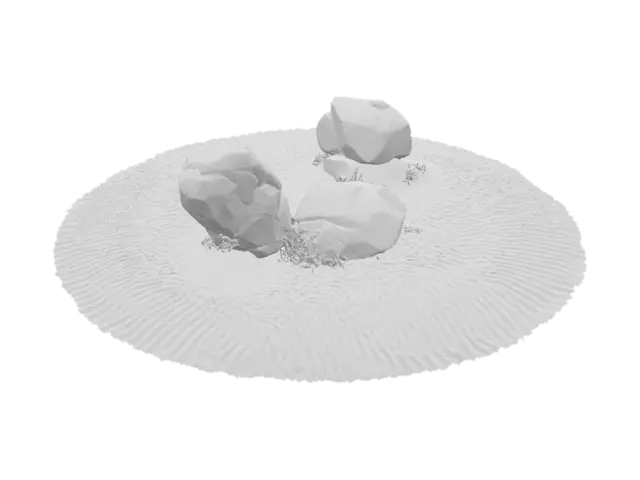 3D model for Desert Serenity