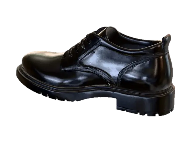Elegance in Leather - Shoe 3D model, vytvořený pomocí AI