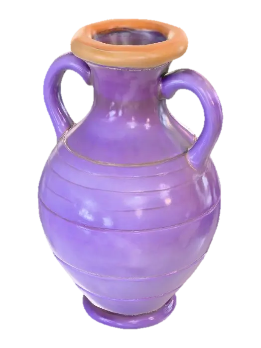 3D model for Purple Vase in Sunlight