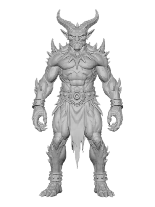 3D model for Infernal Guardian