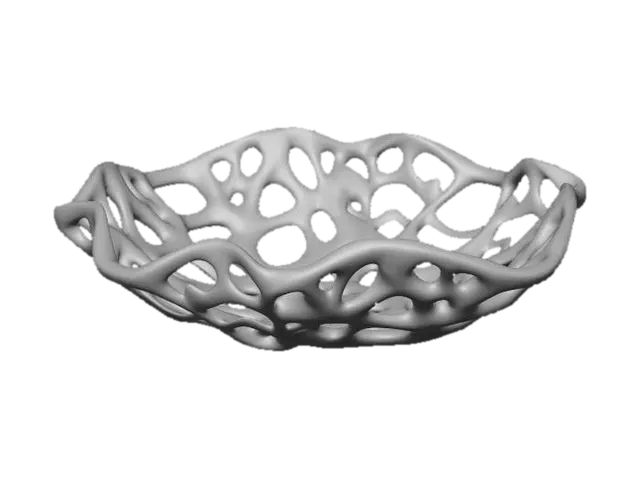 3D model for Lacework Bowl