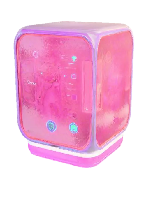 VividBox & BCI Symbiosis: The Ritual VividBox becomes the indispensable command center…-3D-Modell, KI-generiert