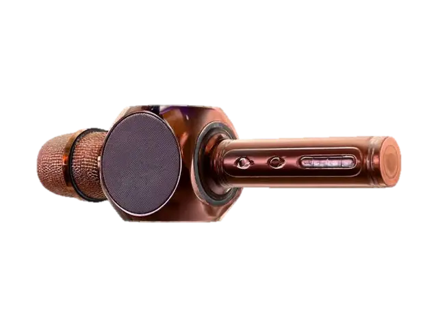 Rose Gold Microphone 3D model, vytvořený pomocí AI