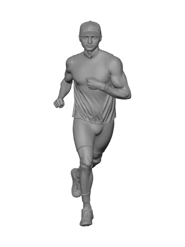 3D model for Red Runner in the Park
