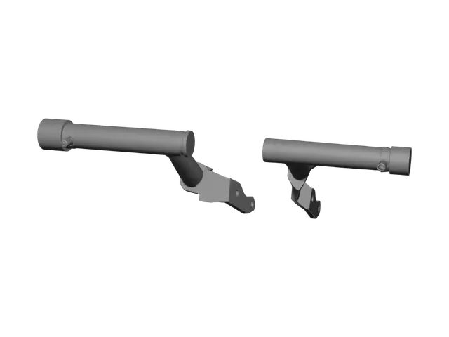 3D model for Adjustable mounting arm
