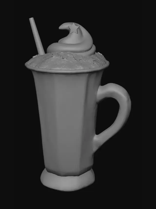 3D model for Starry Galaxy Milkshake