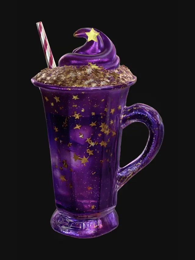 3D model for Starry Galaxy Milkshake