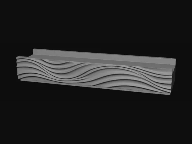 3D model for Waves of Wood