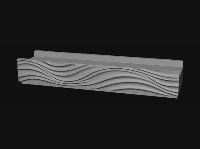 3D model for Waves of Wood