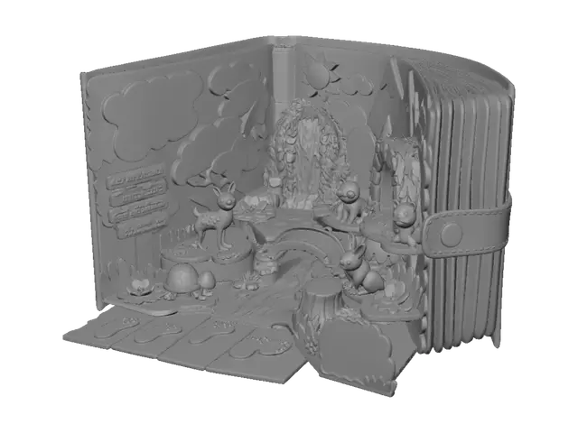 3D model for La Aventura del Bosque Encantado