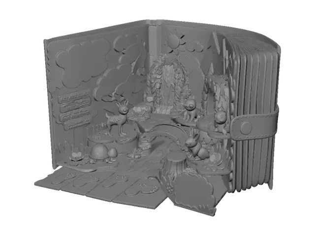 3D model for La Aventura del Bosque Encantado