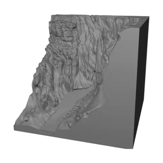 3D model for Ivory Canyon