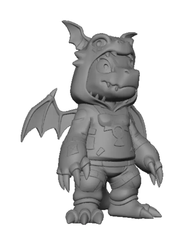 3D model for Biohazard Dragon