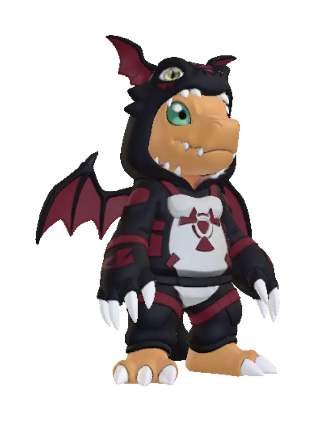 3D model for Biohazard Dragon