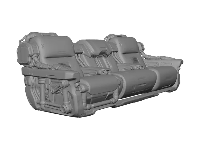 3D model for Nebula Nexus Sofa