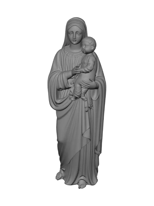 3D model for Madonna and Child