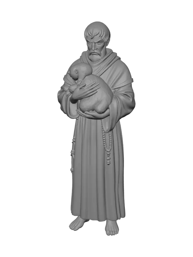3D model for Saint Anthony and the Christ Child