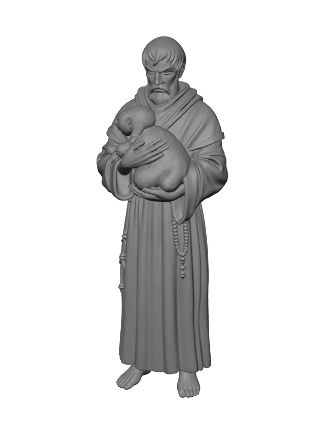 3D model for Saint Anthony and the Christ Child