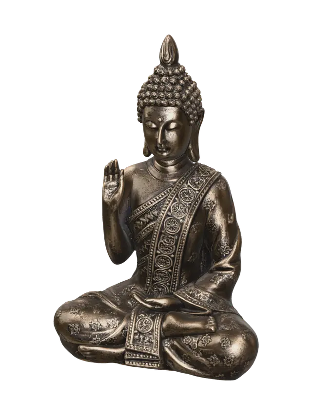 Weathered Thaibuddha - Buddha 3D model, vytvořený pomocí AI