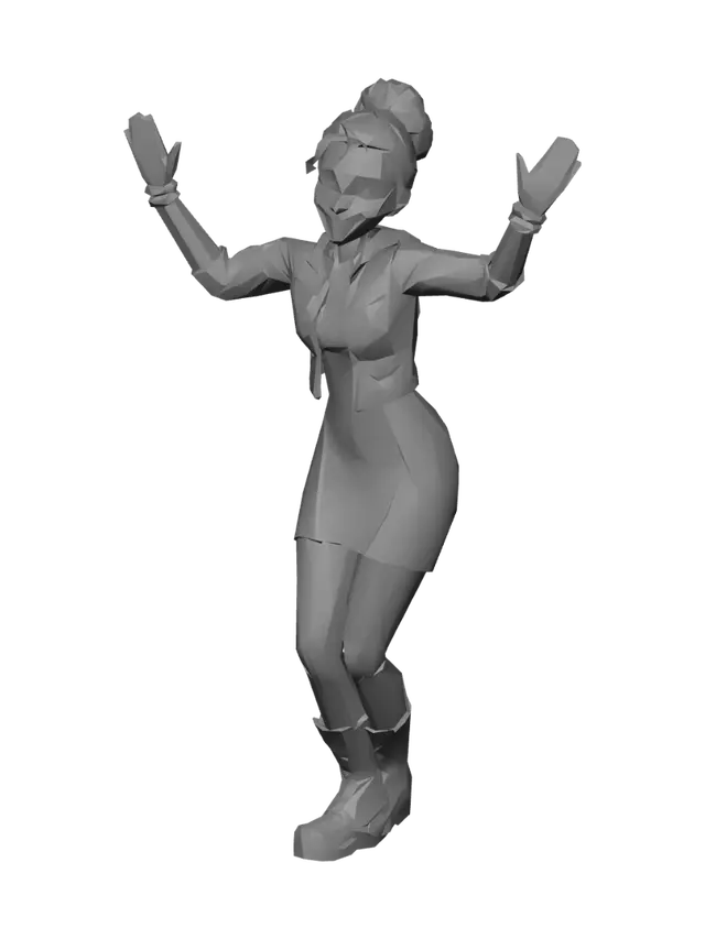 3D model for Violet Vanguard