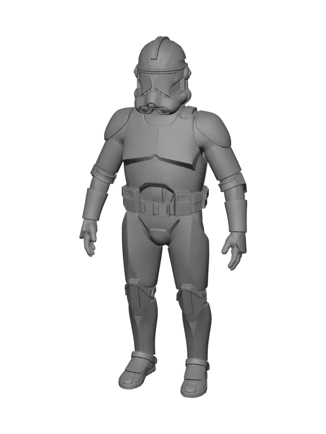 3D model for Clone Trooper Helmet