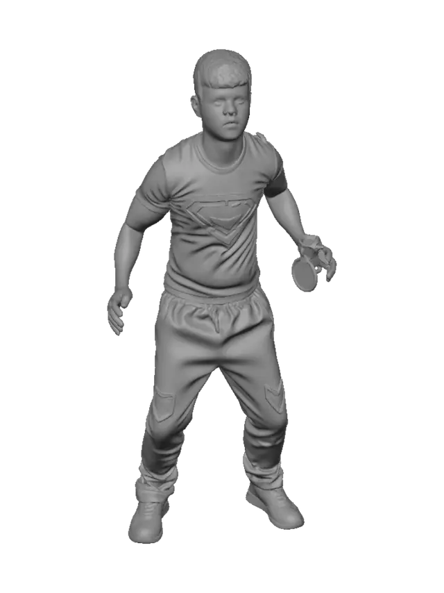 3D model for Young Hero in Training