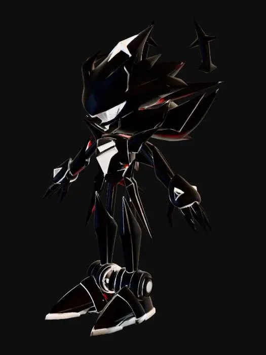 3D model for Metal Sonic Roaring Knight