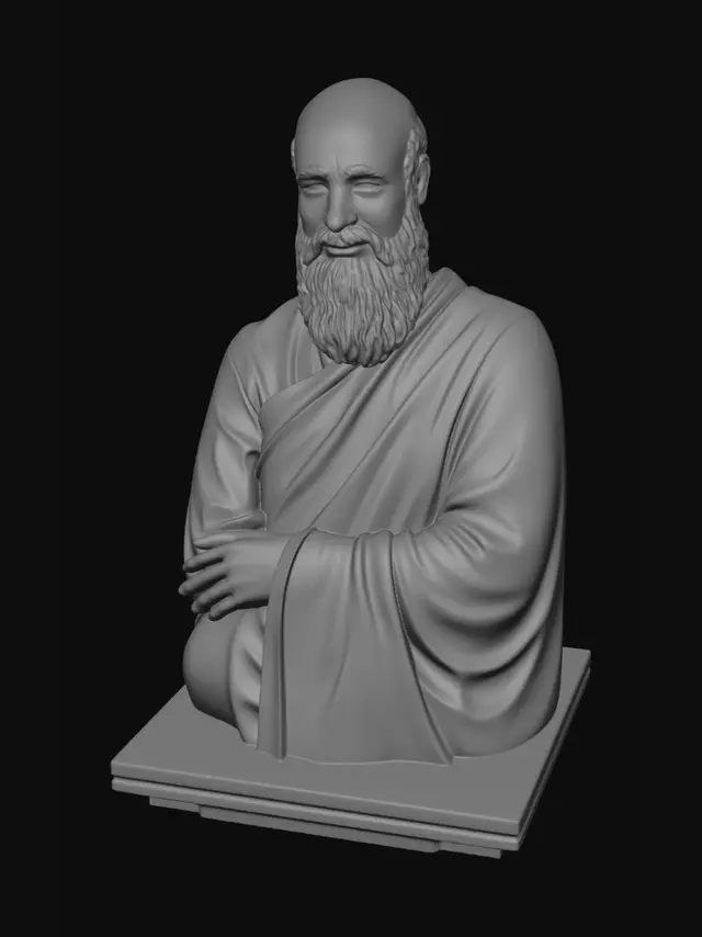 3D model for Man in Traditional Attire