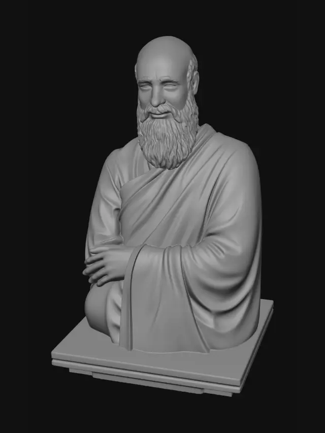 3D model for Man in Traditional Attire