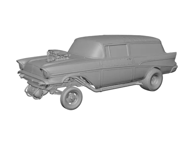 3D model for Magenta Muscle Van