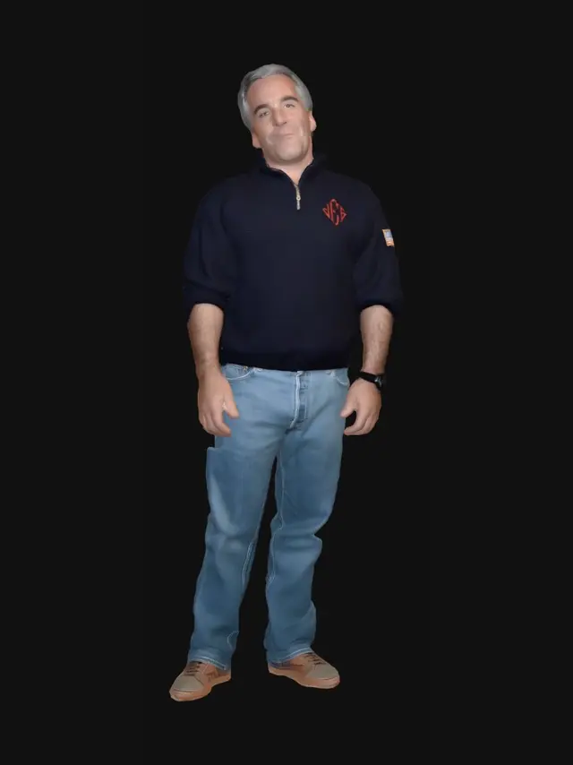 3D model for Jeffrey Edward Epstein