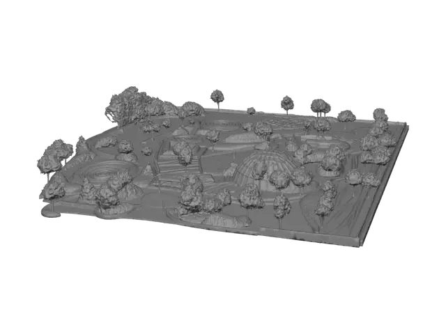 3D model for Kaleidoscope Garden