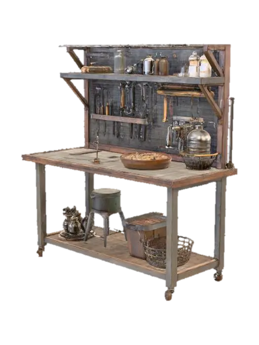 Workbench Setup 3D model, vytvořený pomocí AI