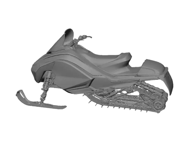 3D model for Aether Snowglider
