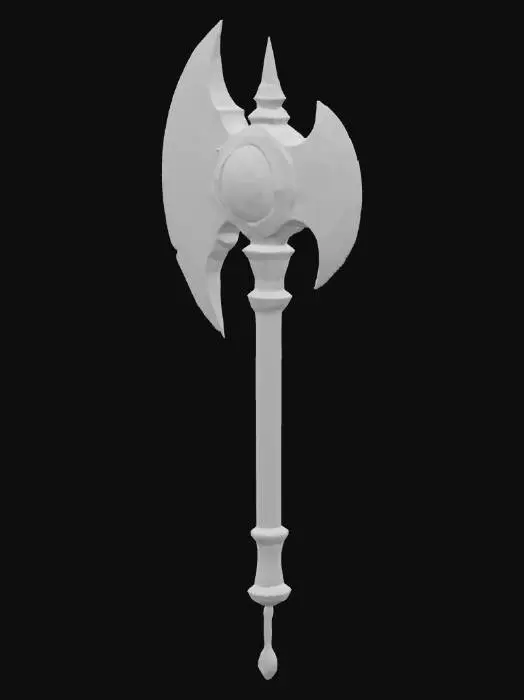 3D model for Eldritch Moon Axe