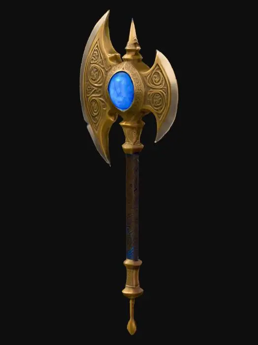 3D model for Eldritch Moon Axe