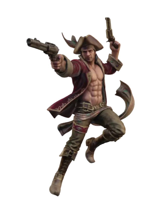 3D model for Buccaneer Showdown