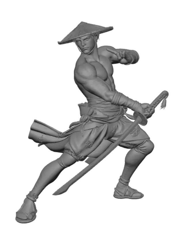 3D model for Straw Hat Samurai