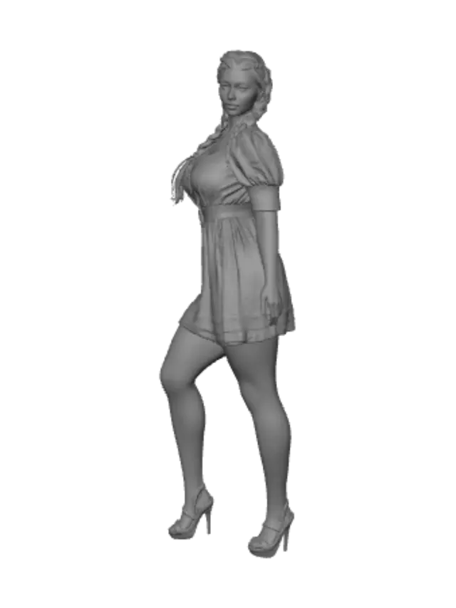 3D model for Sunlit Meadow Maiden