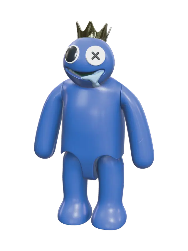 3D model for Ornate Blue Rainbow Friends