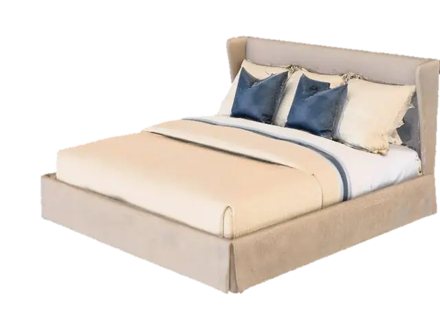 Medley King Bed - Vanguard Furniture 3D model, AI generated