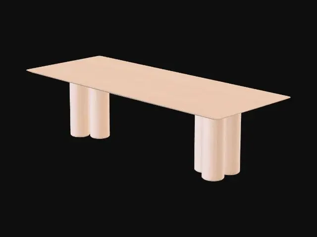 3D model for The Reade Dining Table