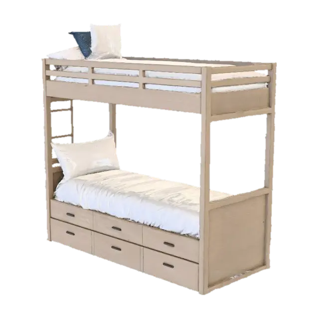 Bunk Bed - Sleep 3D model, vytvořený pomocí AI