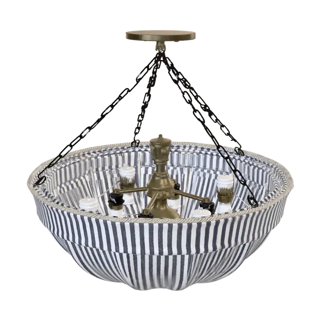 3D model for Striped Pendant Light
