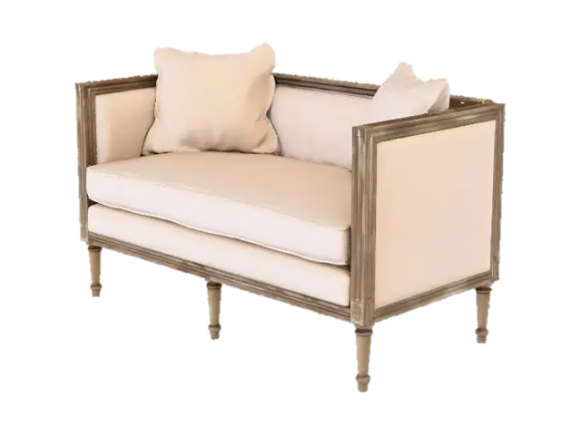 3D-модель Vintage Settee - Interiors, згенерована ШІ