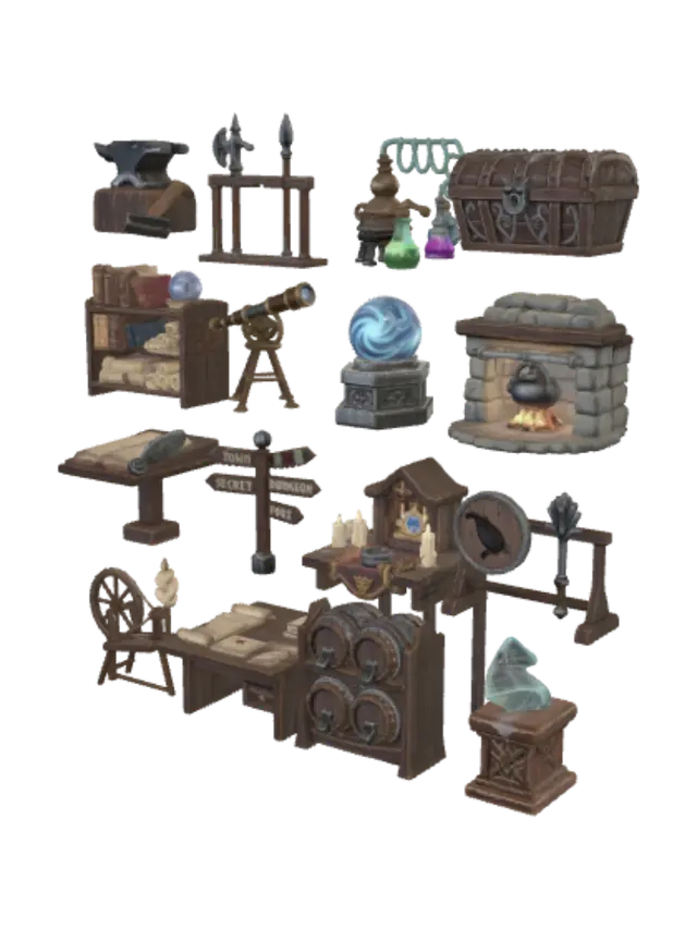3D model for The Arcane Workshop Inventory